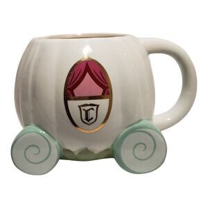 Disney Cinderella Carriage Coach 20oz Ceramic Mug Collectible Coffee Tea NEW